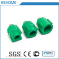 Rehome Male Coupling with Copper Thread PPR/Plastic Water Supply Fitting